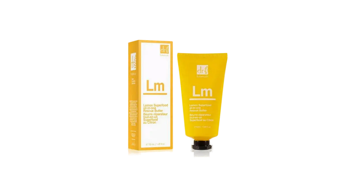 dr. botanicals Lemon Superfood all-in-one Rescue Butter