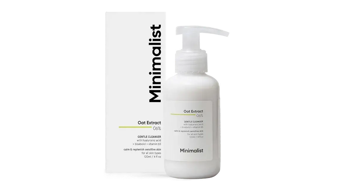 Minimalist Oat Extract 06% Gentle Cleanser