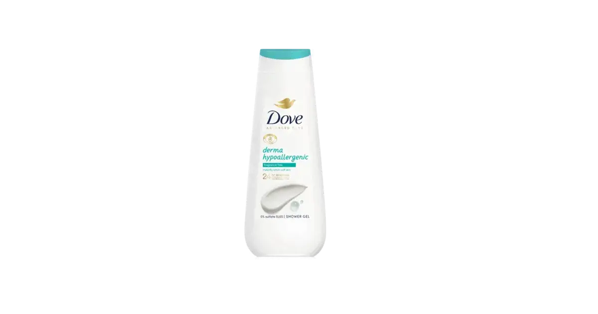 Dove Advanced Care Derma Hypoallergenic Shower Gel
