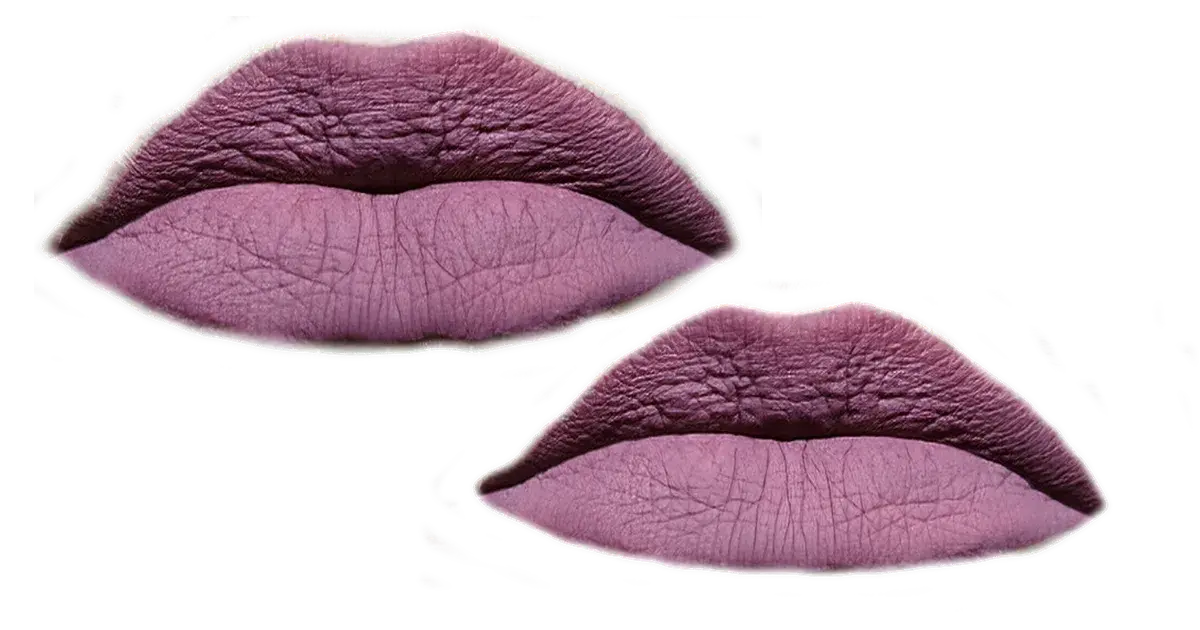 Swatch des ARTDECO Mat Passion Lip Fluid in 33 smooth plum.