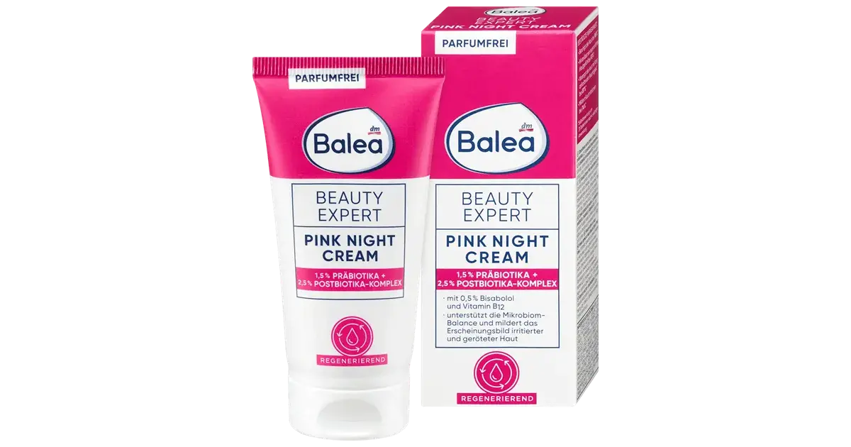 Balea BEAUTY EXPERT Pink Night Cream