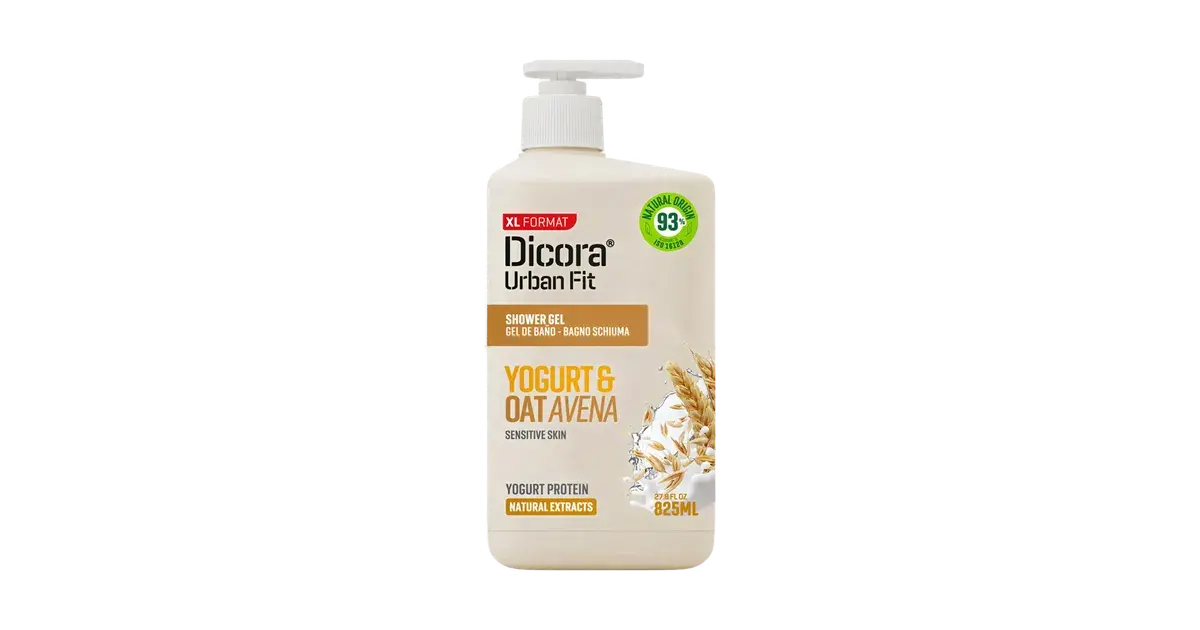 Dicora Urban Fit Shower Gel Yogurt & Oat Avena