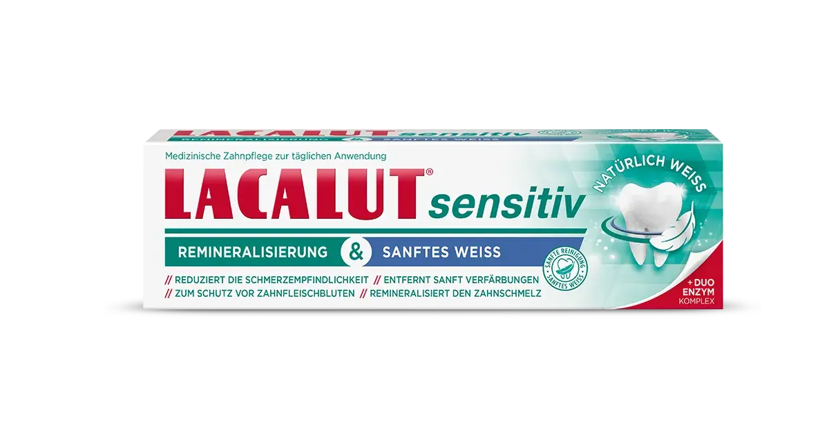 LACALUT sensitiv Remineralisierung & Sanftes Weiss