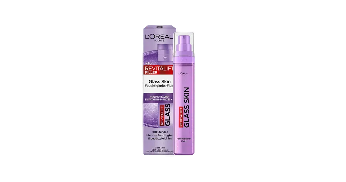 L'Oréal Paris Revitalift Filler Glass Skin Feuchtigkeits-Fluid
