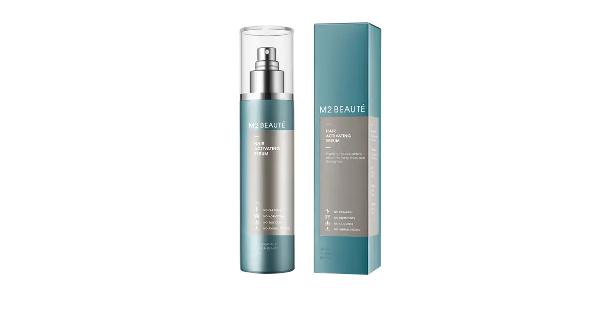 M2 Beauté Hair Activating Serum | Presse