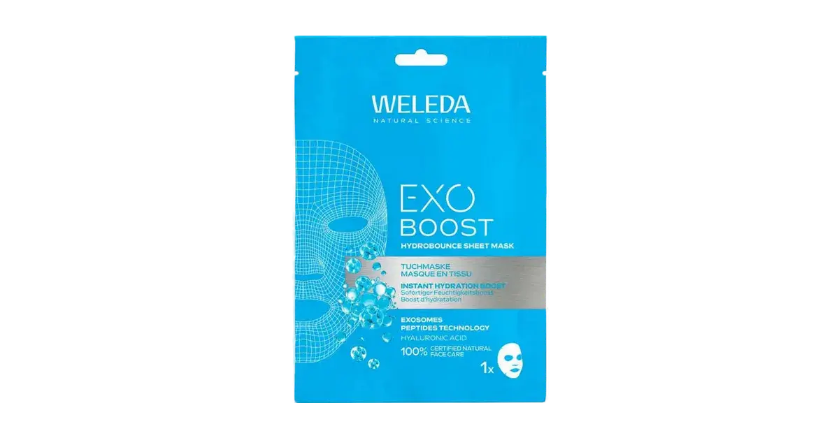 Weleda Exo Boost Hydrobounce Sheet Mask
