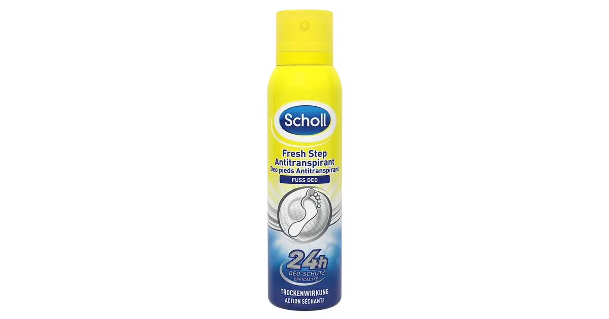 schollfreshstepantitranspirantfussdeo Scholl Fresh Step Antitranspirant Fuss Deo
