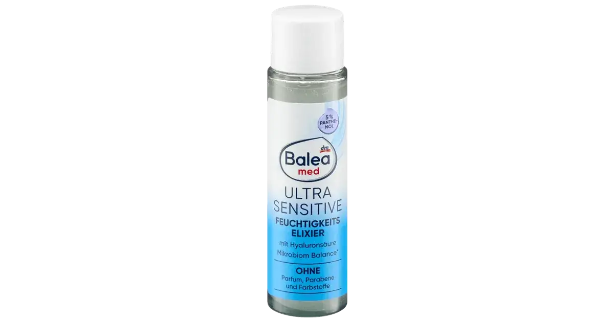 Balea med Ultra Sensitive Feuchtigkeitselixier