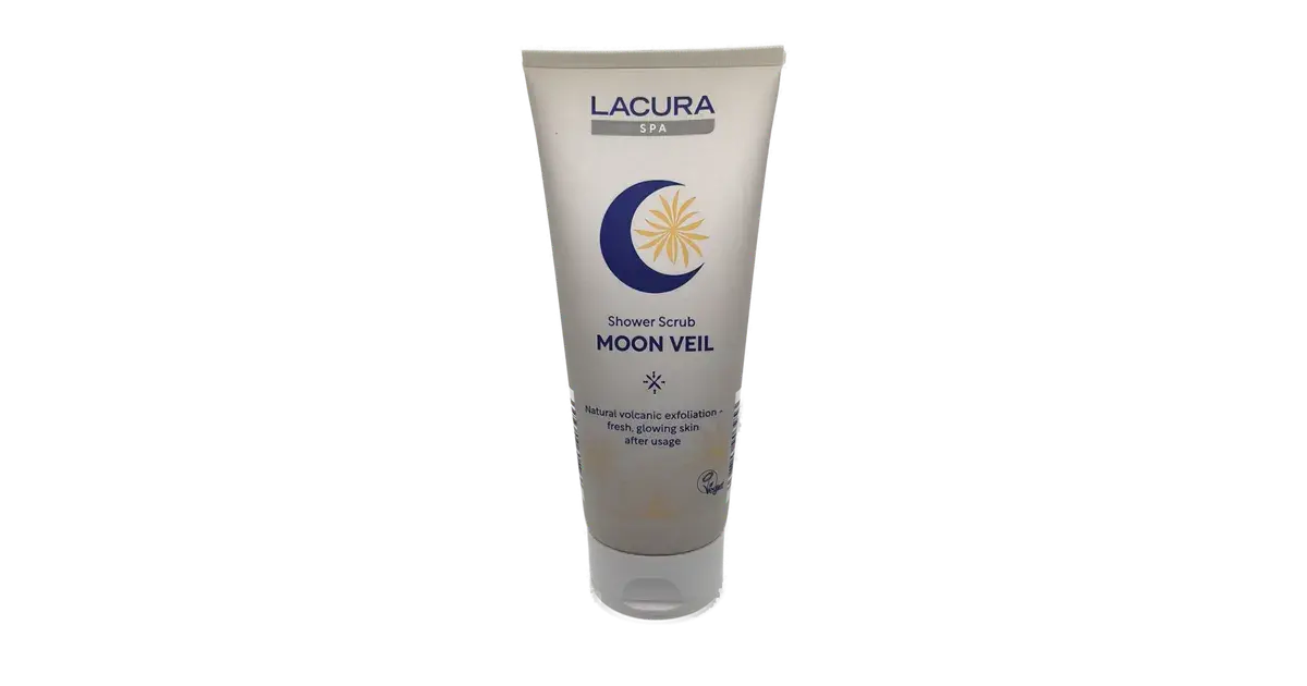 LACURA Spa Shower Scrub Moon Veil