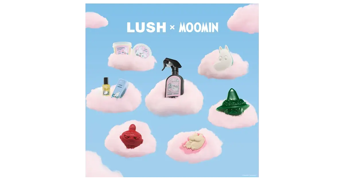 lushxmoomin Lush x Moomin | Presse