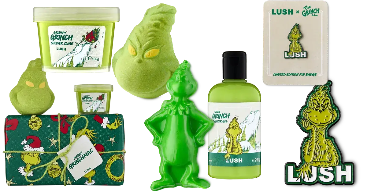 lushxgrinch Lush x The Grinch Kollektion | Presse